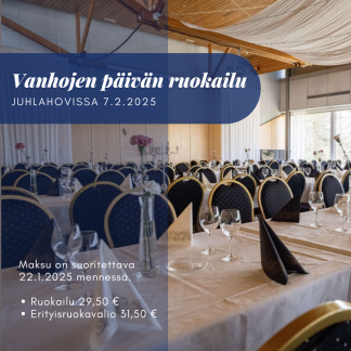 Vanhojen päivän ruokailu Juhlahovissa 7.2.2025 (90830281)