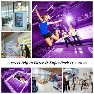 A sweet trip to Fazer & SuperPark 17.2.2026