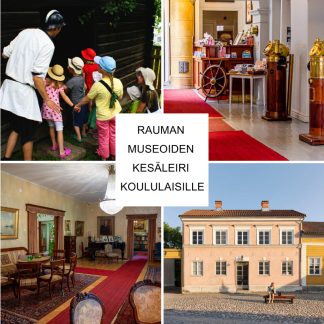 Rauman museoiden kesäleiri koululaisille 2026